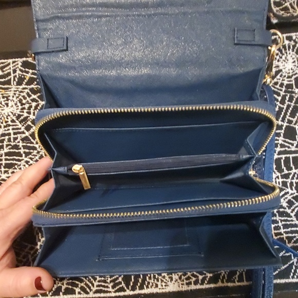 Dark Blue Crossbody Bag - Picture 3 of 3